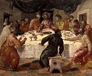 El Greco The last supper oil